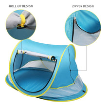 Load image into Gallery viewer, SUNBA YOUTH Baby Tent, Portable Baby Travel Bed, UPF 50+ Sun Shelters for Infant, Pop Up Beach Tent, Baby Travel Crib with Mosquito Net, Sun Shade