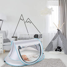 Load image into Gallery viewer, SUNBA YOUTH Baby Tent, Portable Baby Travel Bed, UPF 50+ Sun Shelters for Infant, Pop Up Beach Tent, Baby Travel Crib with Mosquito Net, Sun Shade