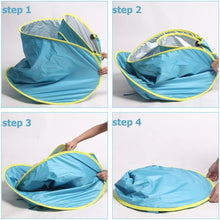 Load image into Gallery viewer, Sunba Youth Baby Beach Tent, Baby Pool Tent, UV Protection Infant Sun Shelters Beach Shade Tent, Pop Up Baby Tent for Beach
